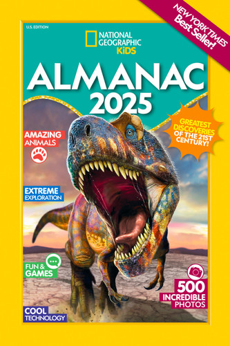 National Geographic Kids Almanac 2025 by National Geographic, Kids, 9781426376092