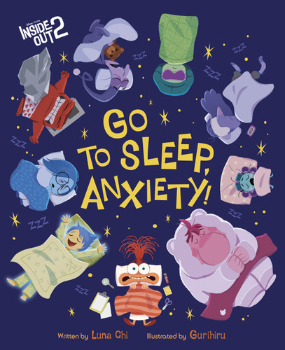Disney/Pixar Inside Out 2: Go to Sleep, Anxiety! by Luna Chi, Gurihiru, 9781368100236