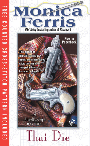 Thai Die (A Needlecraft Mystery) by Monica Ferris, 9780425231562