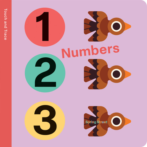 Spring Street Touch and Trace: Numbers by Boxer Books, Owen Davey, 9781915801494