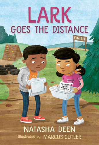 Lark Goes the Distance by Natasha Deen, Marcus Cutler, 9781459838758