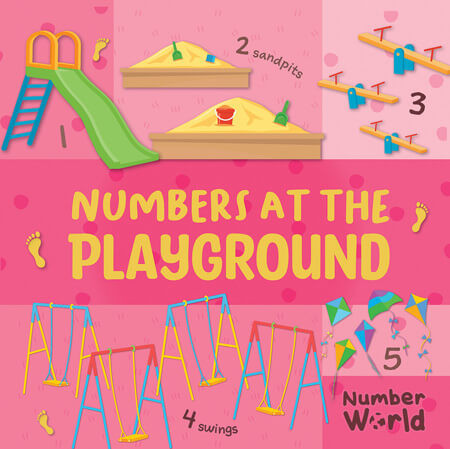 Numbers at the Playground by Noah Leatherland, 9781534546295