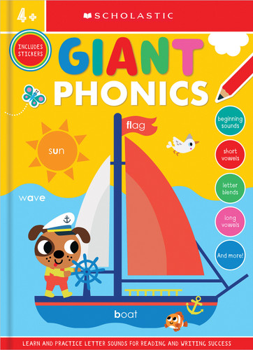 Giant Phonics Workbook: Scholastic Early Learners (Giant Workbook) by Scholastic Early Learners, 9781546123521