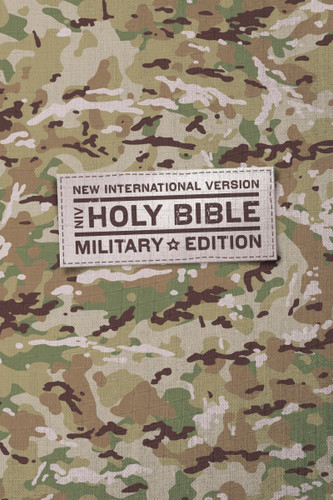 NIV, Holy Bible, Military Edition, Compact, Paperback, Military Camo, Comfort Print (Miniature Edition) by Zondervan, 9780310461265
