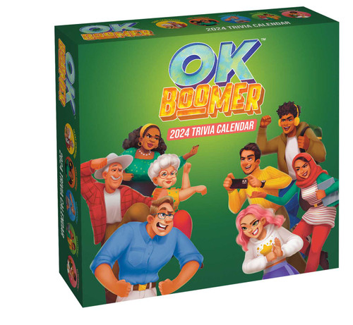 OK, Boomer 2024 Day-to-Day Calendar (2024 Trivia Calendar) by OK, Boomer LLC, 9781524879006