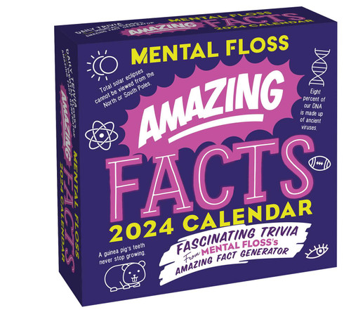 Amazing Facts from Mental Floss 2024 Day-to-Day Calendar (Fascinating Trivia From Mental Floss's Amazing Fact Generator) by Mental Floss, 9781524880064