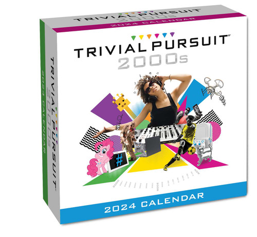 Trivial Pursuit 2024 Day-to-Day Calendar (2000s Edition) by Hasbro, 9781524883768