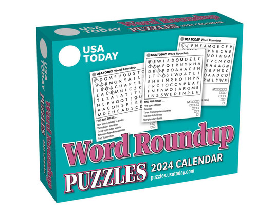USA TODAY Word Roundup 2024 Day-to-Day Calendar by USA TODAY, 9781524884116