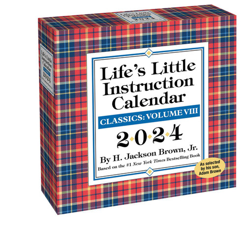 Life's Little Instruction 2024 Day-to-Day Calendar by H. Jackson Brown, Adam Brown, 9781524884161