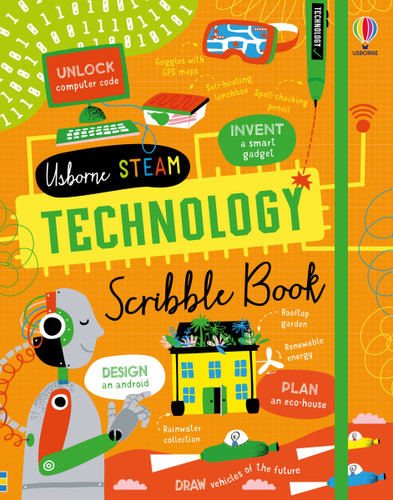 Technology Scribble Book by Alice James, Petra Baan, 9781835401156