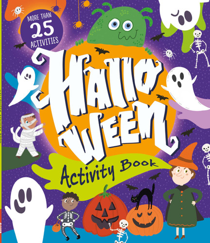 Halloween Activity Book (More Than 25 Activities) by Nora Watkins, Clever Publishing, Inna Anikeeva, 9798888670996