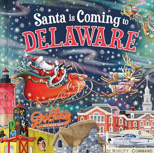 Santa Is Coming to Delaware - 9781728287645 by Steve Smallman, Reuben McHugh, 9781728287645