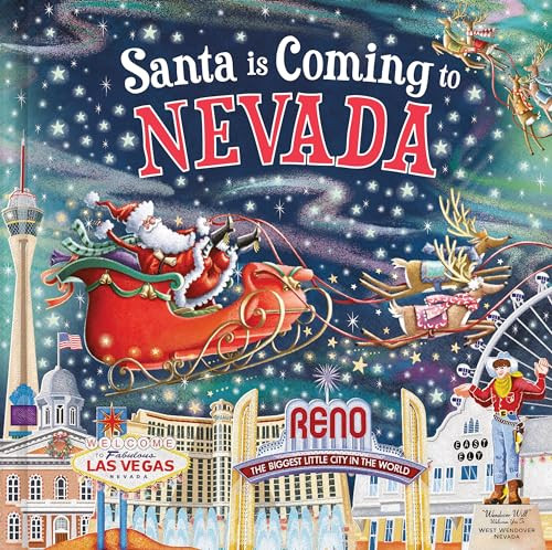 Santa Is Coming to Nevada - 9781728288369 by Steve Smallman, Reuben McHugh, 9781728288369