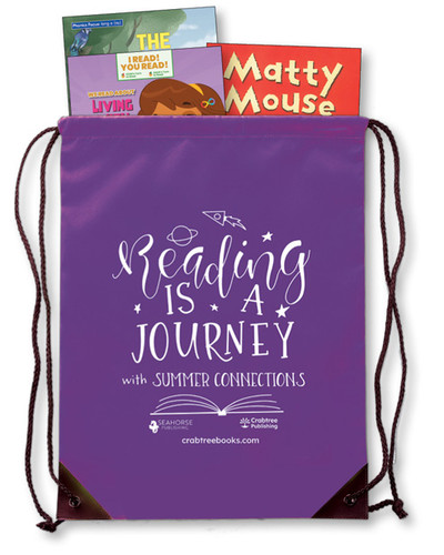 Second Grade Bronze Summer Connections Backpack by Crabtree, Seahorse Publishing, 9781039623347