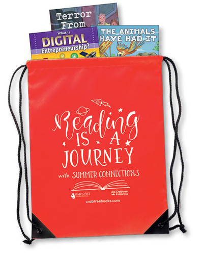 Seventh Grade Bronze Summer Connections Backpack by Crabtree, Seahorse Publishing, 9781039623392
