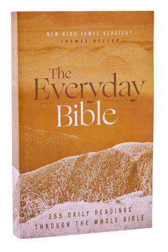 NKJV, The Everyday Bible, Paperback, Red Letter, Comfort Print (365 Daily Readings Through the Whole Bible) (Miniature Edition) by Thomas Nelson, 9780785262893