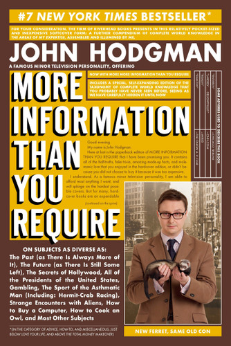 More Information Than You Require by John Hodgman, 9781594483646 More Information Than You Require by John Hodgman, 9781594483646