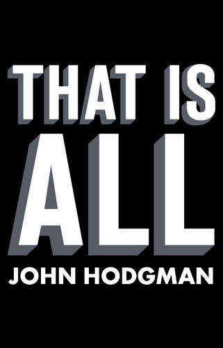 That Is All by John Hodgman, 9781594485848