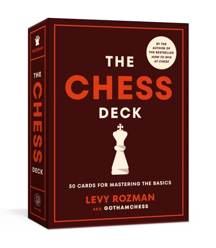 The Chess Deck (50 Cards for Mastering the Basics) by Levy Rozman, 9780593580141