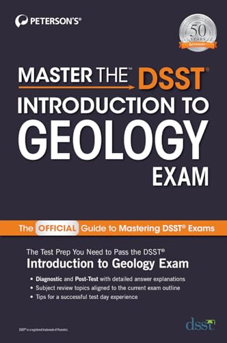 Master the DSST Introduction to Geology Exam by Peterson's, 9780768944679