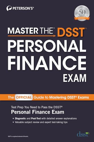 Master the DSST Personal Finance Exam by Peterson's, 9780768944662