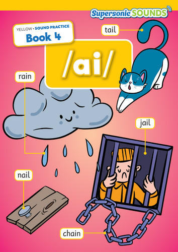 Yellow Sound Practice Book 4 /ai/ by N/A, 9798892323871