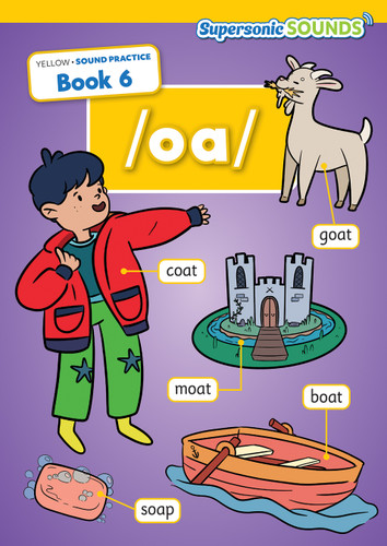 Yellow Sound Practice Book 6 /oa/ by N/A, 9798892323895