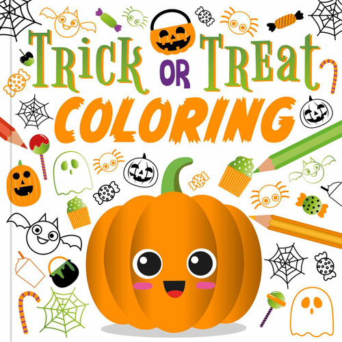 Trick or Treat Coloring (with over 90 Ghoulish Coloring Pages) by IglooBooks, 9781837955510