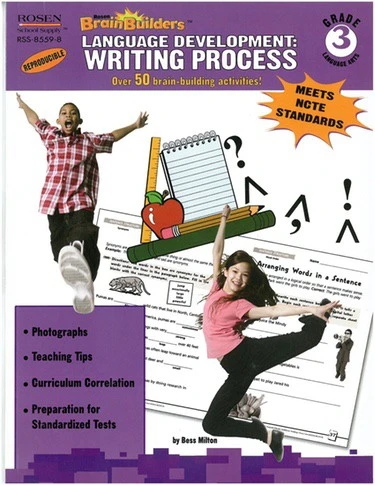 3rd Grade Language Development: Writing Process by Bess Milton, 9781404285590