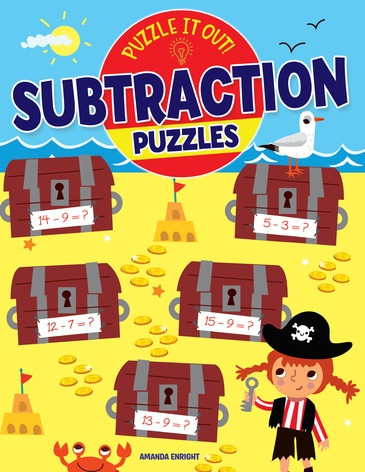 Subtraction Puzzles by Paul Virr, Lisa Regan, Amanda Enright, 9781538391945