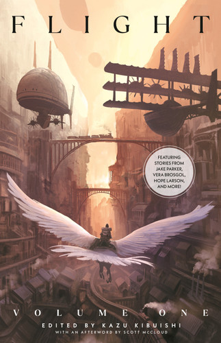 Flight Volume One by Kazu Kibuishi, Scott McCloud, Jake Parker, Vera Brosgol, Hope Larson, 9780345496362
