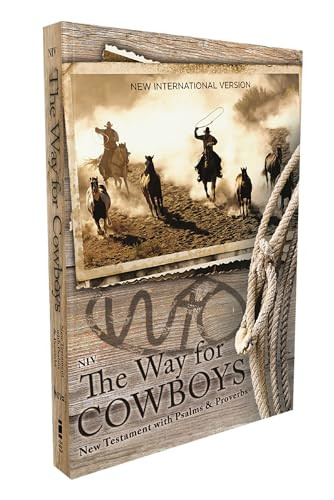 NIV, The Way for Cowboys New Testament with Psalms and Proverbs, Paperback (Miniature Edition) by Zondervan, 9780310446040