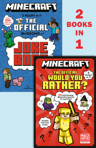 Minecraft 2-in-1: The Official Would You Rather/The Official Joke Book (Minecraft) by Random House, Random House, 9780593896570