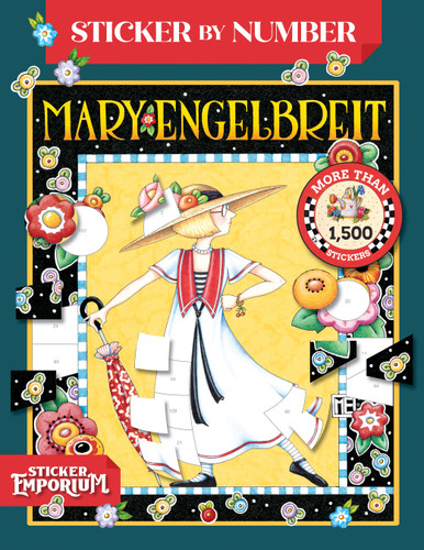 Sticker by Number Mary Engelbreit (Sticker Emporium) by Mary Engelbreit, Parragon Books, 9798890190161