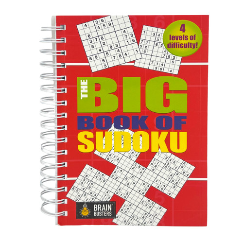 The Big Book of Sudoku Red by Parragon Books, 9781680524758 The Big Book of Sudoku Red by Parragon Books, 9781680524758