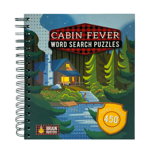 Cabin Fever Word Search Puzzles by Parragon Books, Margarida Esteves, 9781646383672