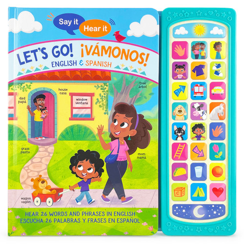 Say It, Hear It: Let's Go! ¡Vamonos! (Bilingual) by Cottage Door Press, Rosie Pajaro, Ricky De Los Angeles, 9781646386253