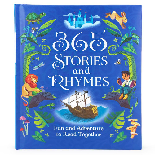 365 Stories and Rhymes Treasury Blue (Fun and Adventure to Read Together) by Cottage Door Press, Diane Dannefeldt, 9781646389162
