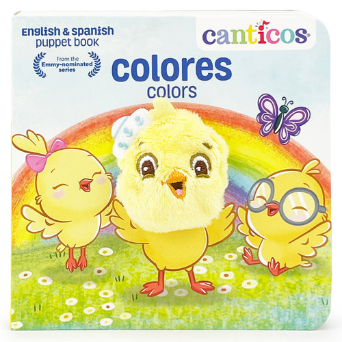 Canticos colores / colors Puppet Book (Bilingual) (Miniature Edition) by Susie Jaramillo, Canticos Licensed Art, Cottage Door Press, 9798890190697