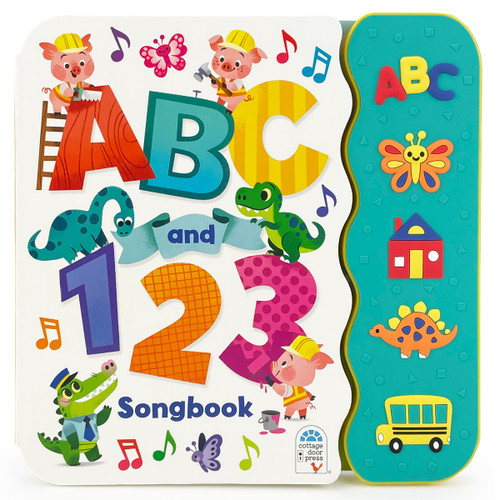 ABC and 123 Songbook by Kathrin Fehrl, Cottage Door Press, 9798890192097