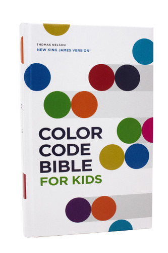 NKJV, Color Code Bible for Kids, Hardcover, Comfort Print (Miniature Edition) by Thomas Nelson, 9781400335992
