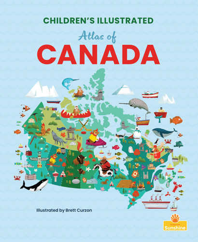 Children's Illustrated Atlas of Canada - 9781039845701 by Madison Parker, Brett Curzon, 9781039845701