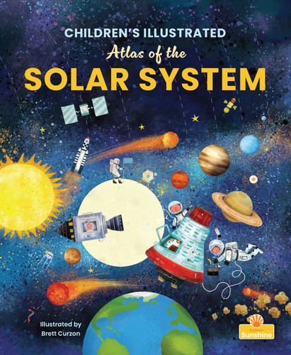Children's Illustrated Atlas of the Solar System - 9781039845718 by Madison Parker, Brett Curzon, 9781039845718