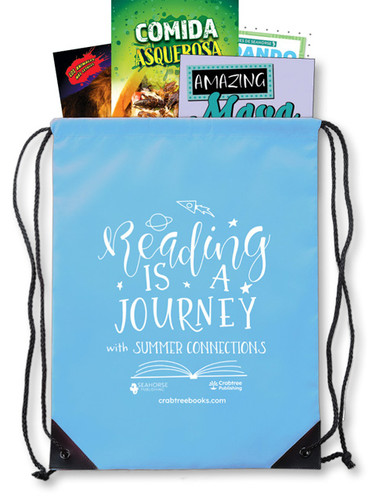 Fifth Grade Gold Spanish Summer Connections Backpack by Crabtree, Seahorse Publishing, 9781039853645