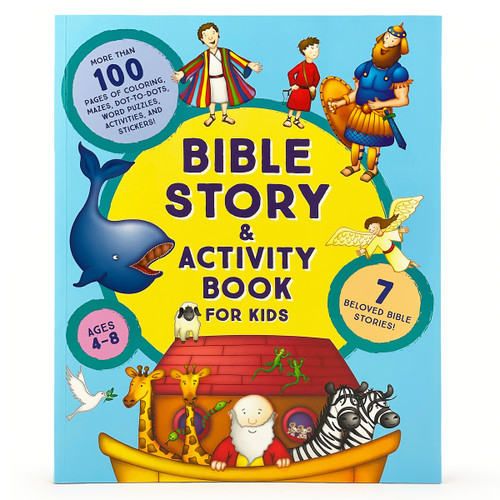 Bible Story and Activity Book for Kids (Little Sunbeams) by Cottage Door Press, 9781646384341