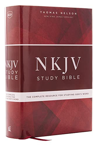 NKJV Study Bible, Hardcover, Comfort Print (The Complete Resource for Studying God's Word) by Thomas Nelson, 9780785220343