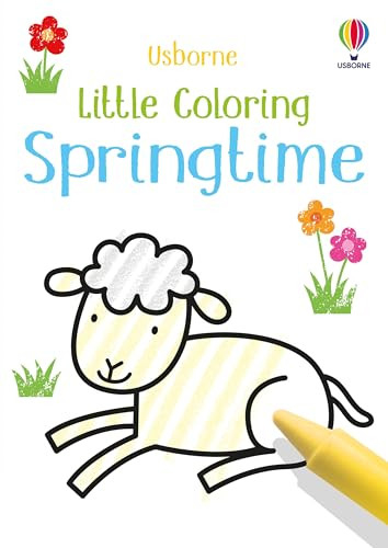 Little Coloring Springtime by Matthew Oldham, Jenny Brown, 9781835405093