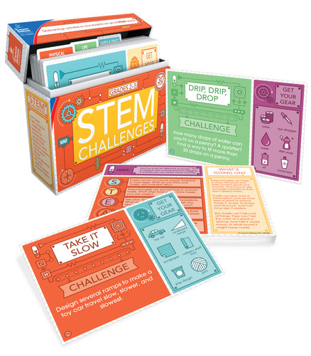 STEM Challenges Science Learning Cards by Carson Dellosa Education, 9781483841571