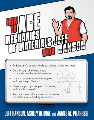 How to Ace Mechanics of Materials with Jeff Hanson by Ashley Bernal, Jeff Hanson, James M. Pitarresi, 9781265649159