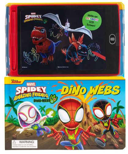 Marvel: Spidey and His Amazing Friends: Dino Webs! by Steve Behling, 9780794453022